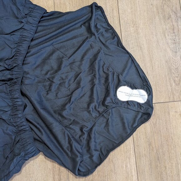 NWT SWIMSUITS for ALL Black Loose Fit Swim Trunks Shorts Pool Lake Size 22/24 - Picture 7 of 8